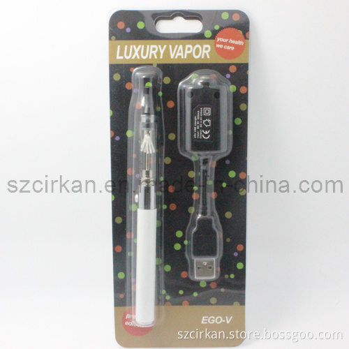 Ecigs, E-Cigarette, Electronic Cigarette 510 Kit in Blister Card White